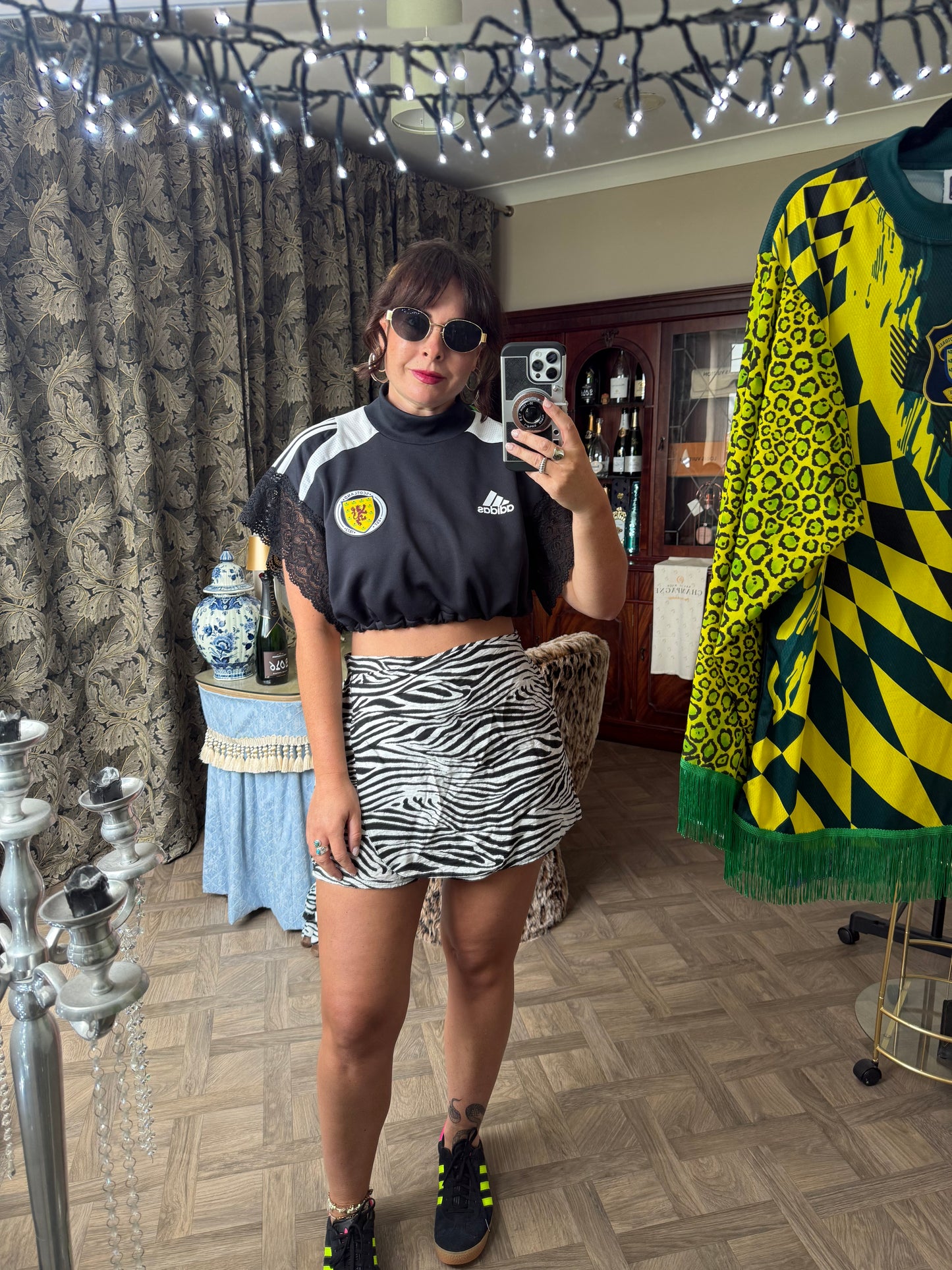 Scotland cropped top